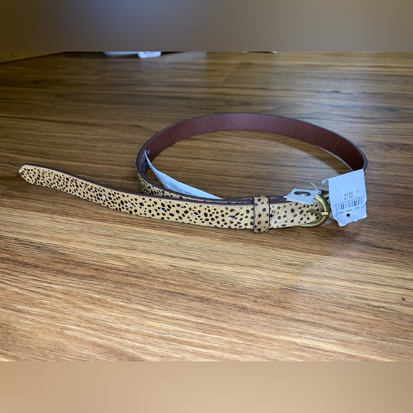 Aeropostale animal print Belt, 100% leather. Size small. NWT Riverdale tv show. - Picture 5 of 6